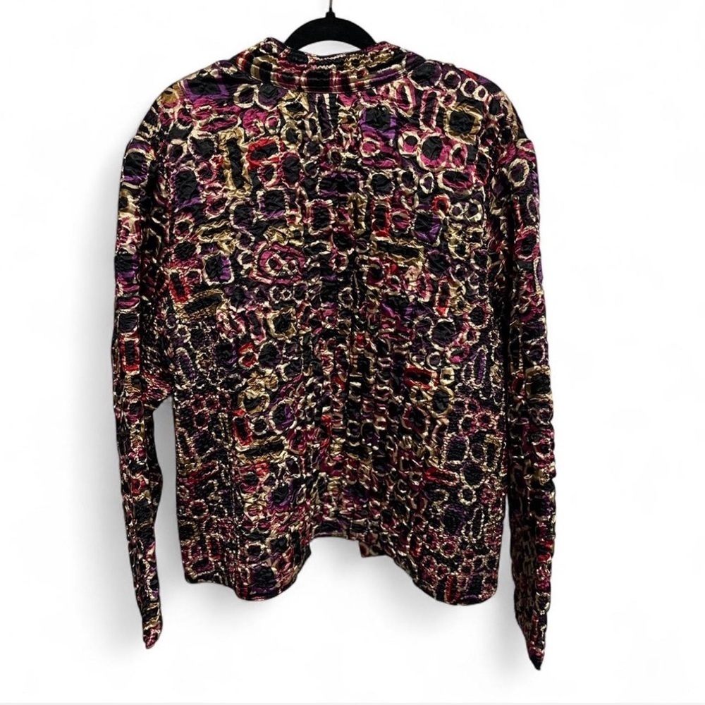Ruby Rd. Multicolor Patterned Jacket - Picture 3 of 7